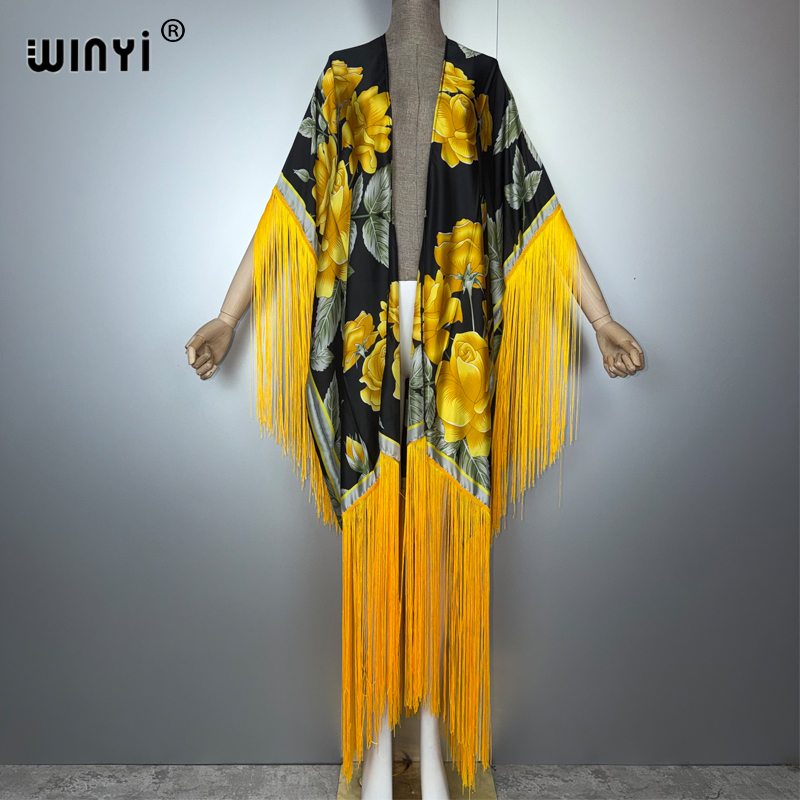 WINYI afrique kimono cache-mai - Kaftan Women Boho avis et prix