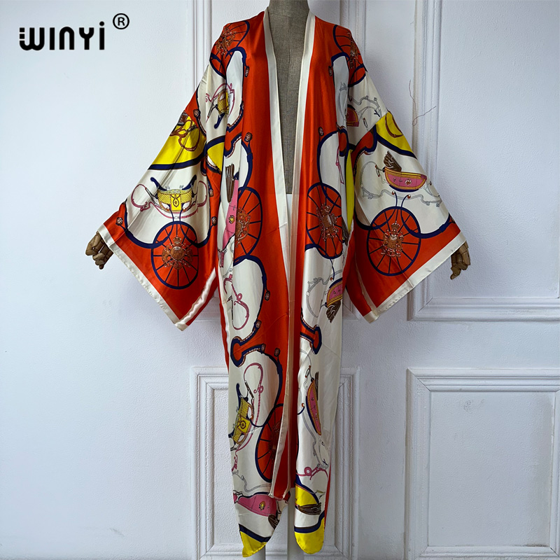WINYI boho imprimé Kimono été  - Kaftan Women Boho avis et prix