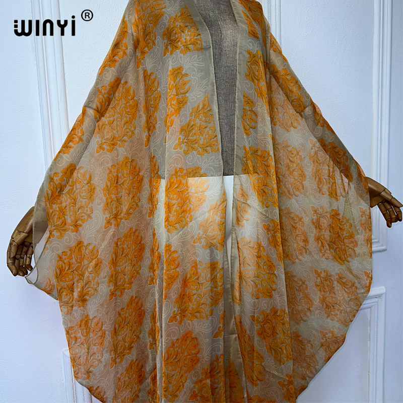 WINYI-Robe de plage maxi kimon - Kaftan Women Boho avis et prix