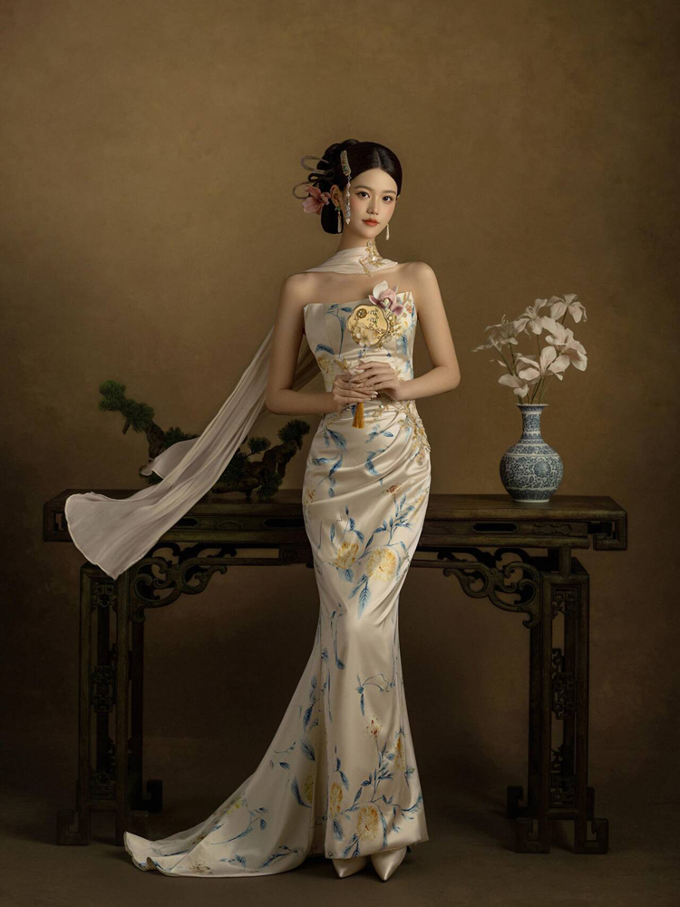 Nouvelle Robe de Mariée Style  - Ethnic Fashion Studio avis et prix