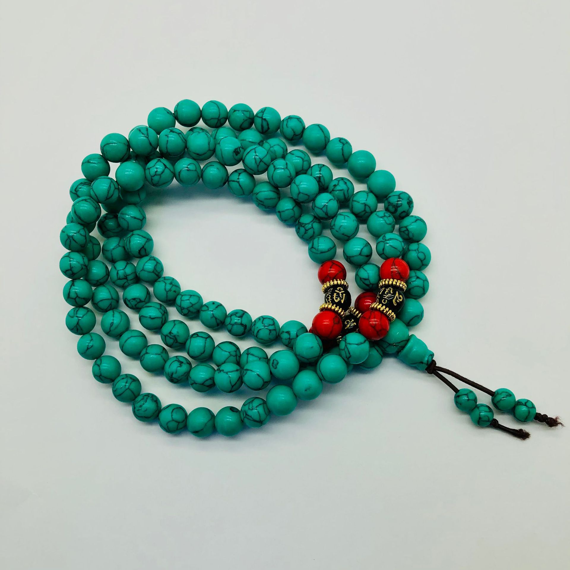 Bracelet long turquoise, colli - Ethnic Fashion Way avis et prix