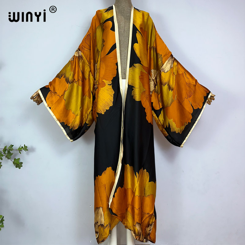 WINYI-Cardigan à manches chauv - Kaftan Women Boho avis et prix